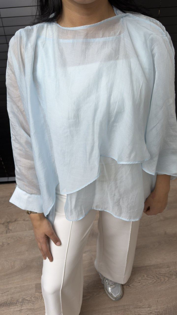 Tensel kumaş pelerin